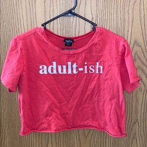 Adult-ish crop top